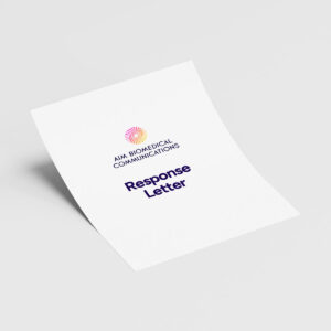 Aim Biomedical Response To Peer Review Letter Template Download